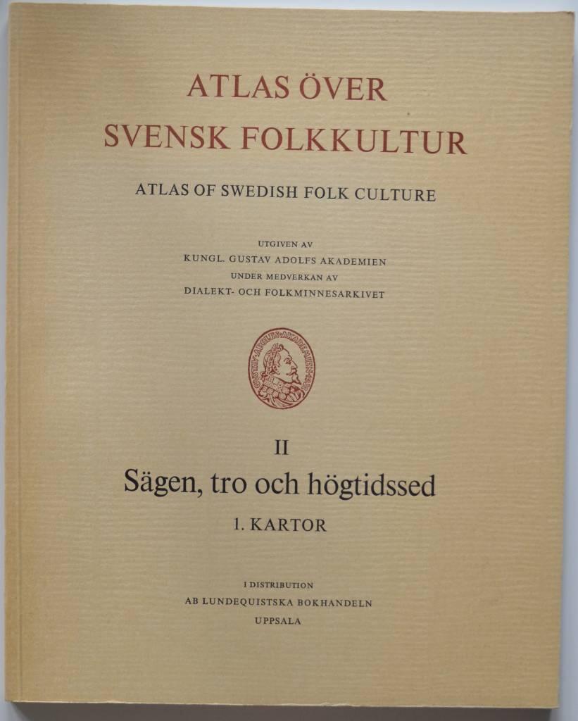 Atlas &ouml;ver svensk folkkultur
