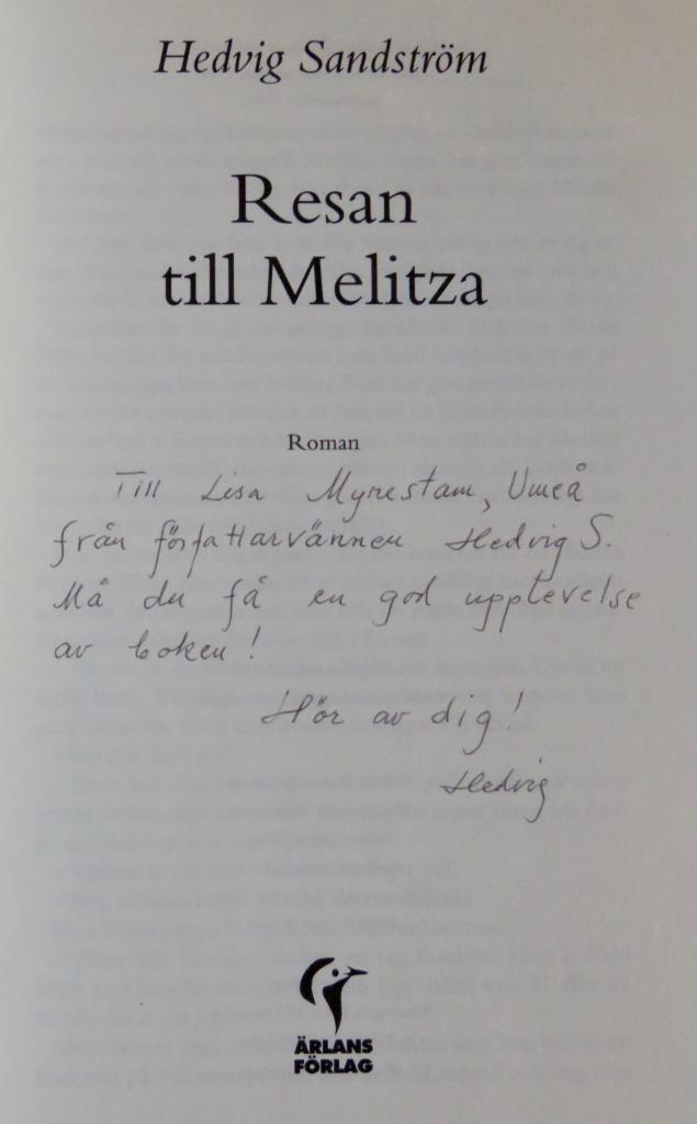 Resan till Melitza : roman