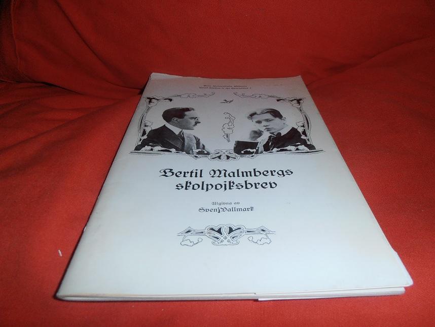 Bertil Malmbergs skolpojksbrev
