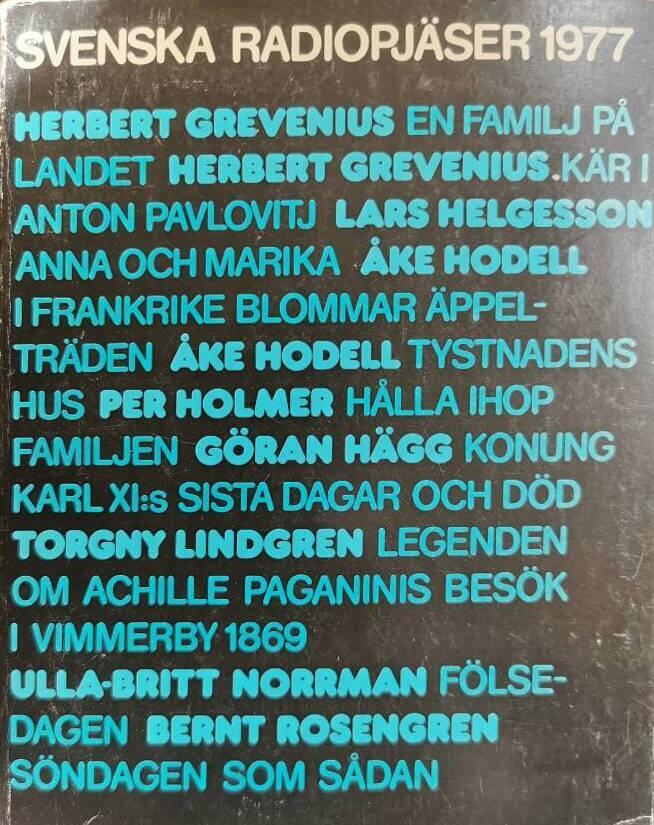 Svenska radiopj&auml;ser