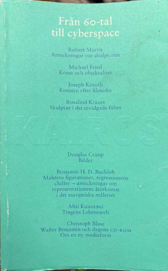 Fr&aring;n 60-tal till cyberspace