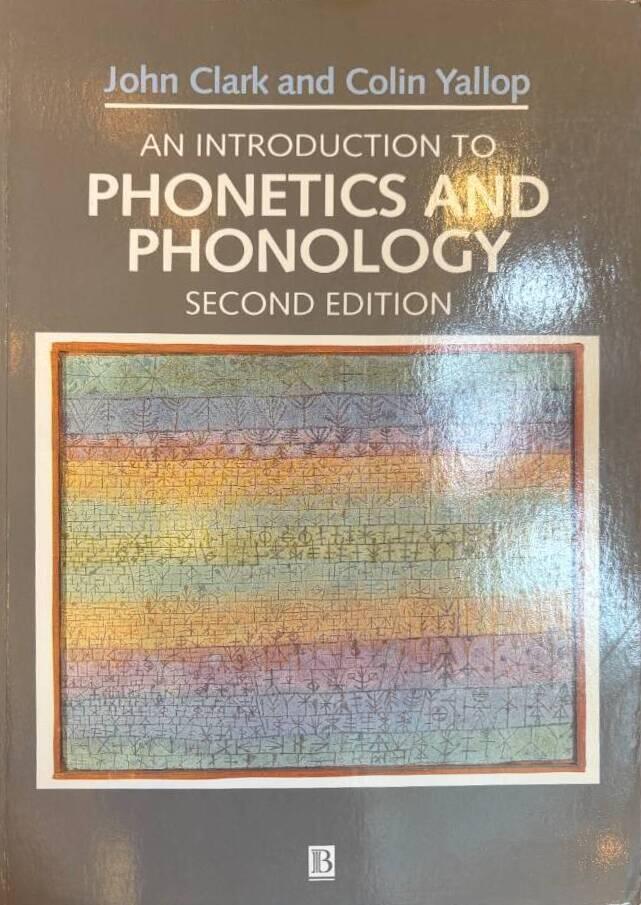 An introduction to phonetics and phonology