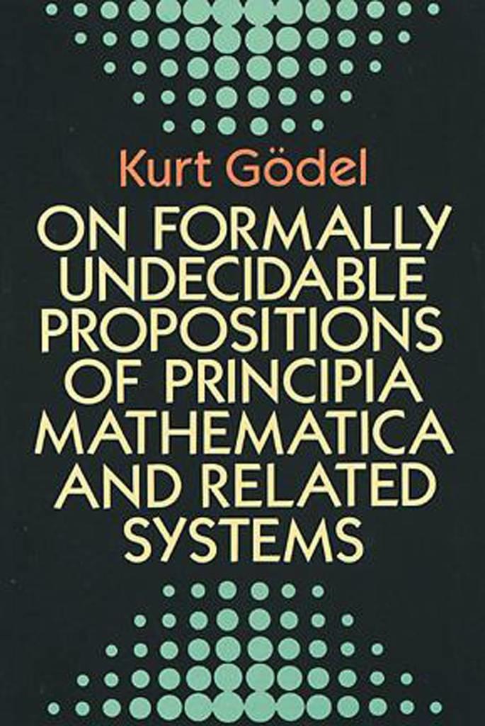 On formally undecidable propositions of Principia mathematica and related systems