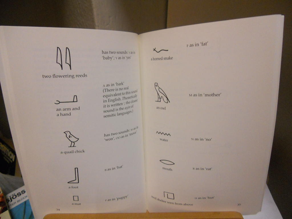 Hieroglyphs : the writing of ancient Egypt