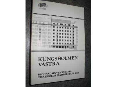 Kungsholmen västra : byggnadsinventering