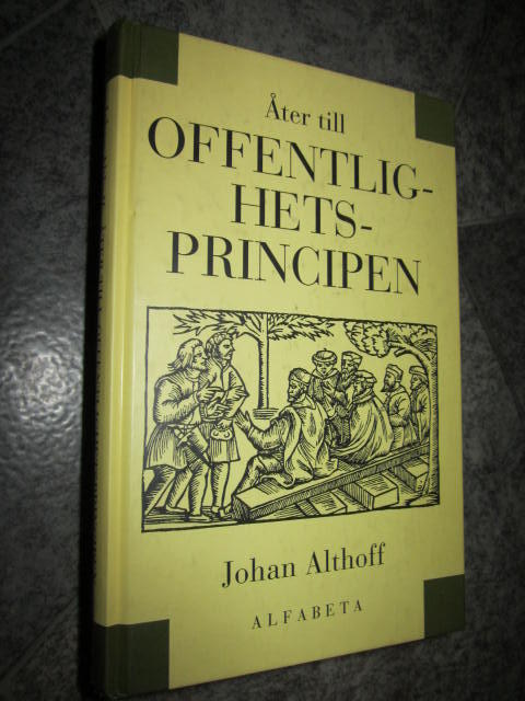 &Aring;ter till offentlighetsprincipen