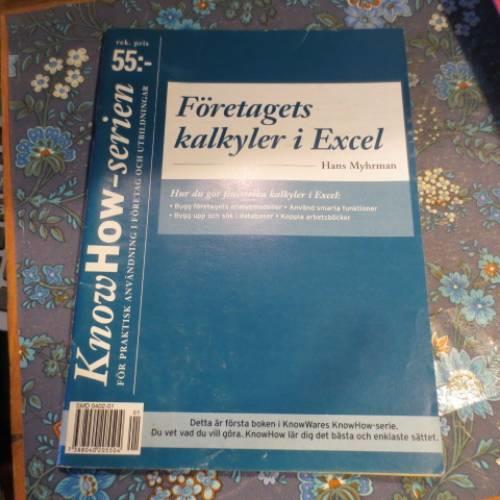 F&ouml;retagets kalkyler i Excel