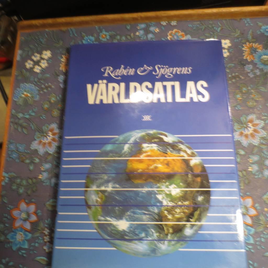 Rabén & Sjögrens världsatlas [Kartografiskt material]