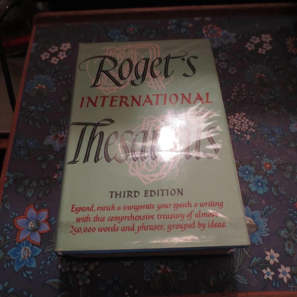 Roget's International thesaurus