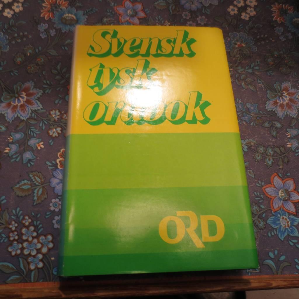Svensk-tysk ordbok