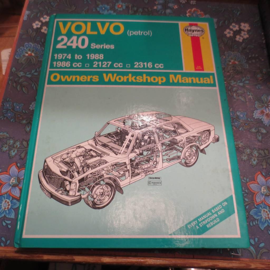Volvo 240 series owners workshop manual