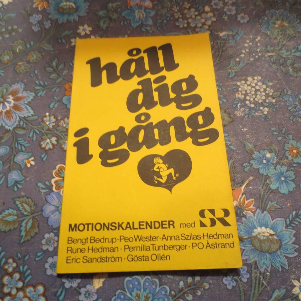 Håll dig i gång! : motionskalender