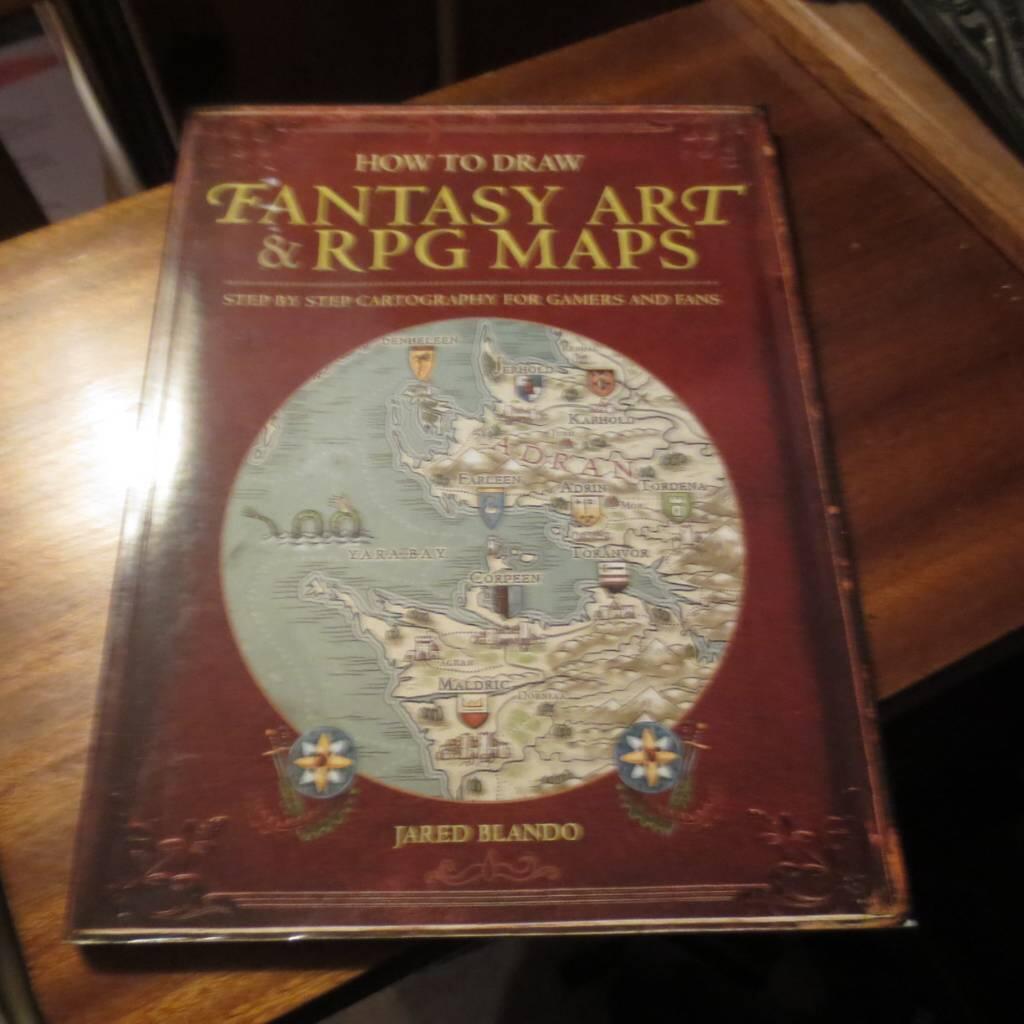 How to draw fantasy art and RPG maps