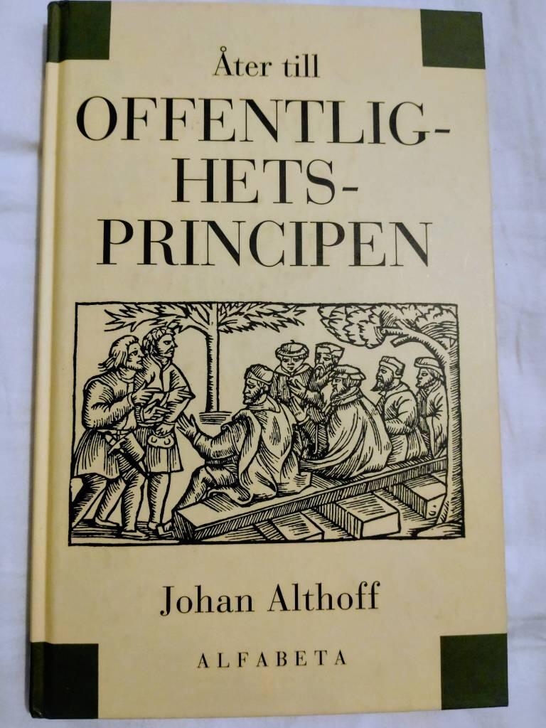 &Aring;ter till offentlighetsprincipen