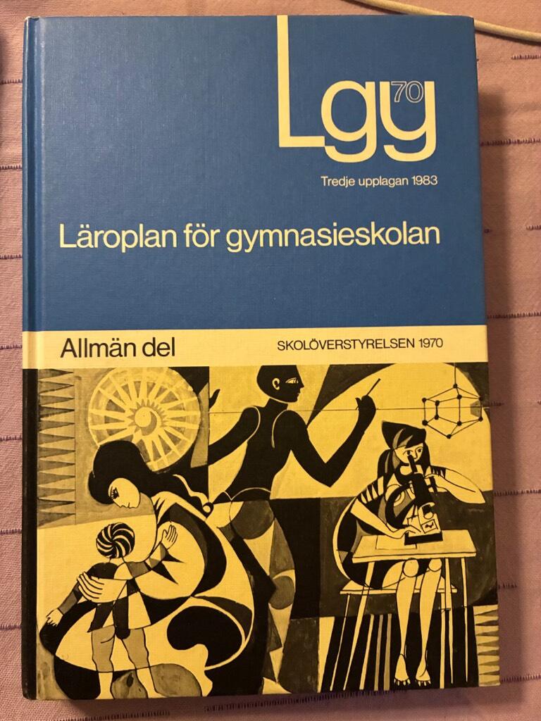 L&auml;roplan f&ouml;r gymnasieskolan