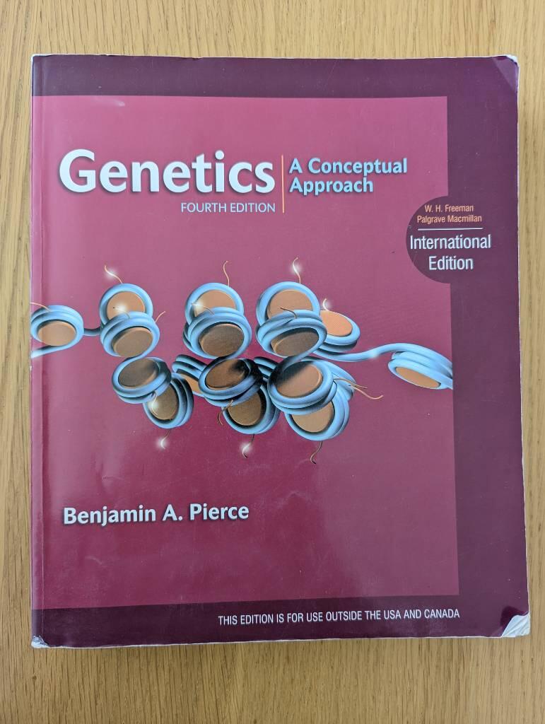 Genetics - a conceptual approach