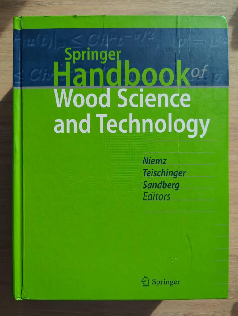 Springer handbook of wood science and technology