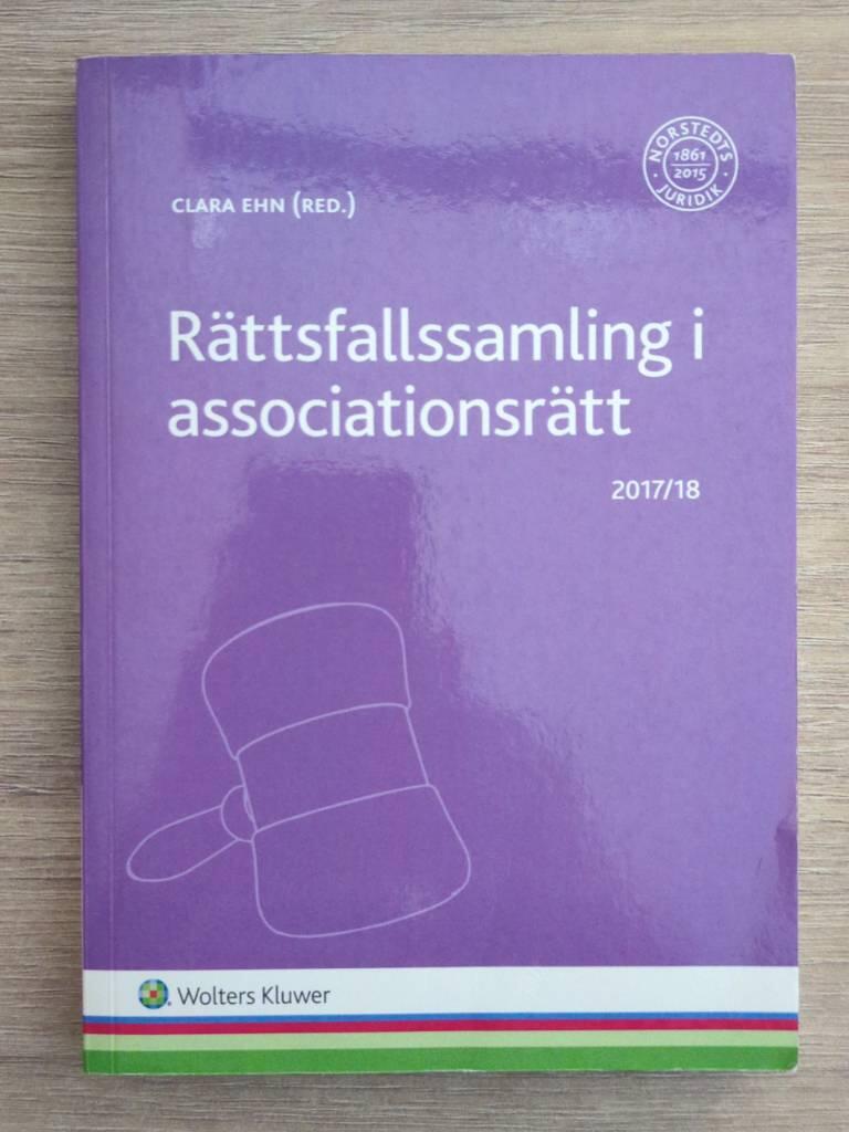 R&auml;ttsfallssamling i associationsr&auml;tt : 2017/18