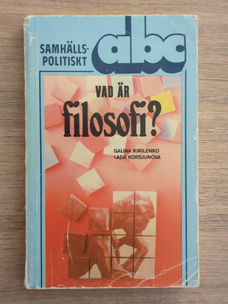 Vad &auml;r filosofi?