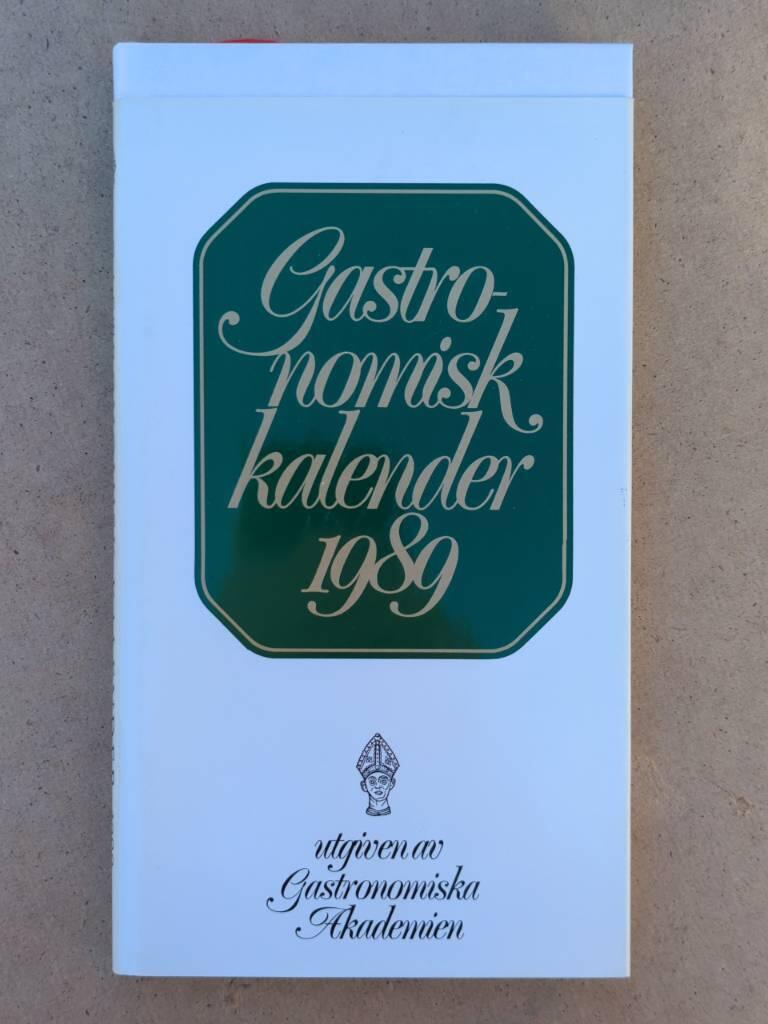 Gastronomisk kalender - Gastronomiska akademiens &aring;rsbok
