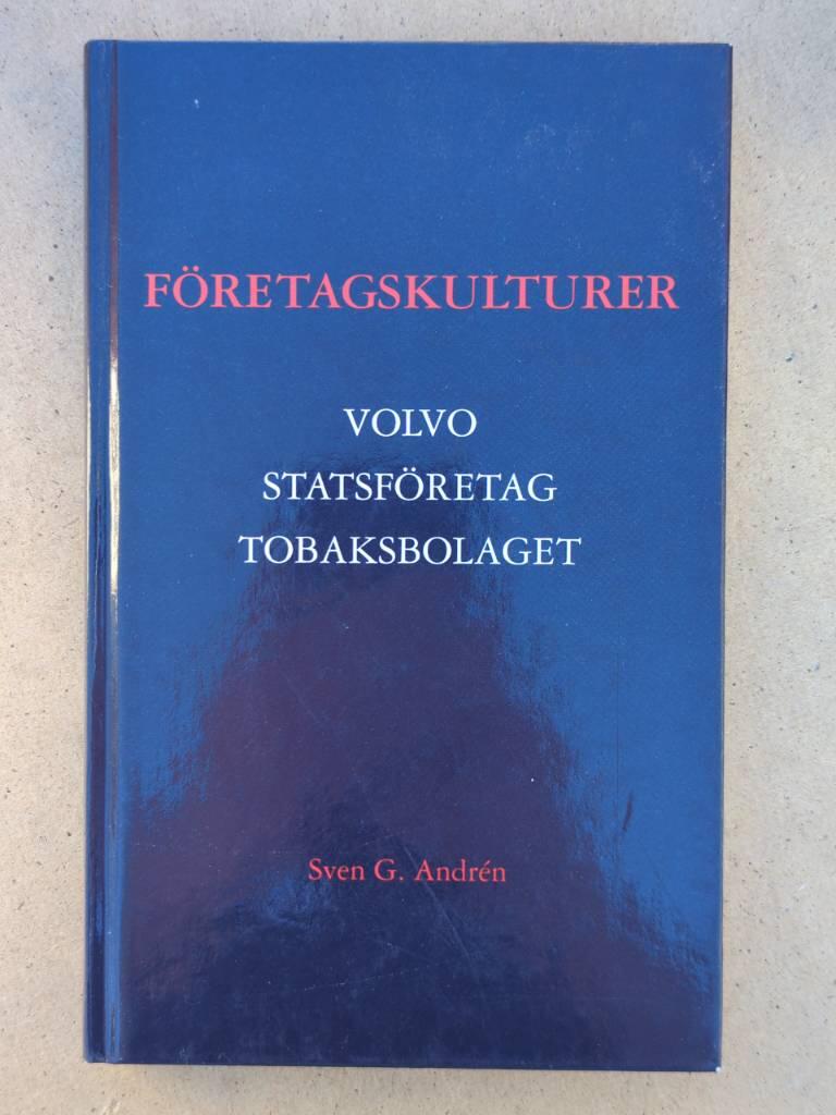 Företagskulturer : Volvo, Statsföretag, Tobaksbolaget