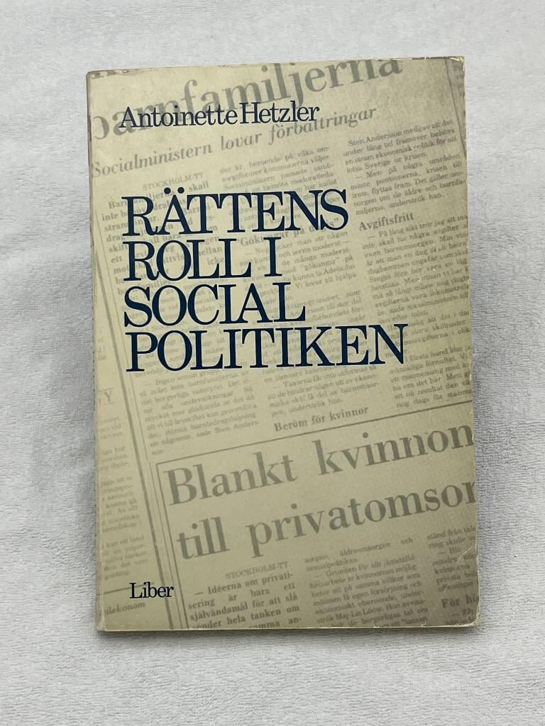 R&auml;ttens roll i socialpolitiken