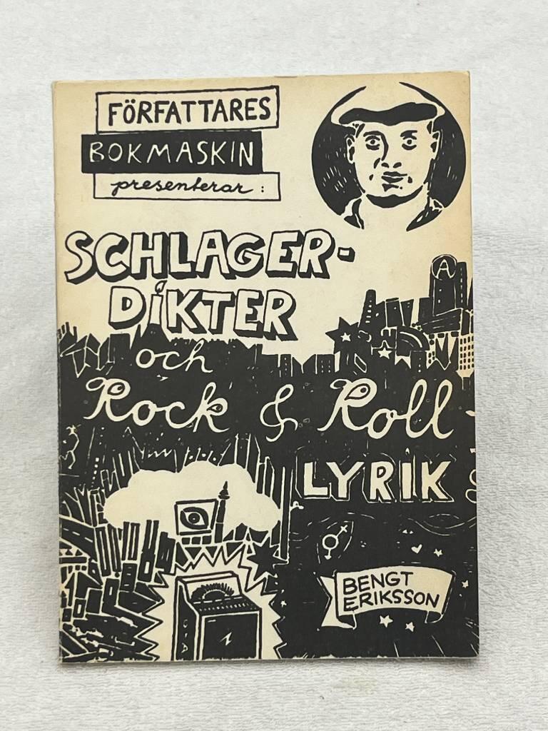 Schlagerdikter och rock & roll-lyrik