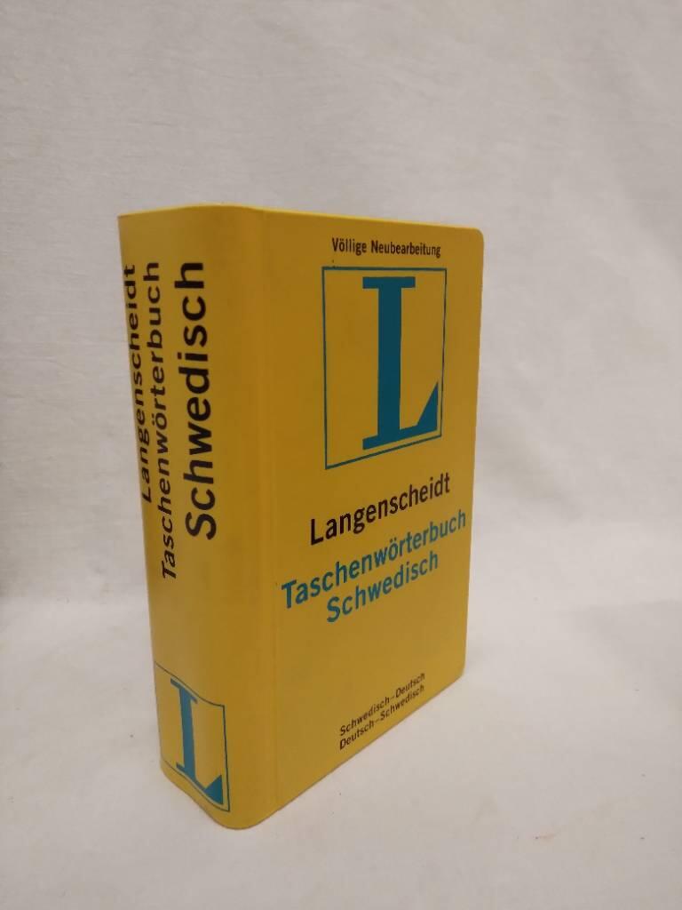 Langenscheidt Taschenw&ouml;rterbuch Schwedisch - schwedisch-deutsch, deutsch-schwedisch