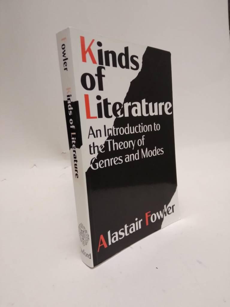 Kinds of literature - an introduction to the theory of genres and modes