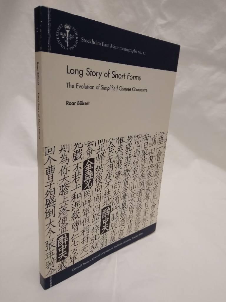Long story of short forms : the evolution of simplified Chinese characters