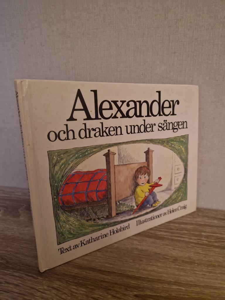 Alexander och draken under s&auml;ngen