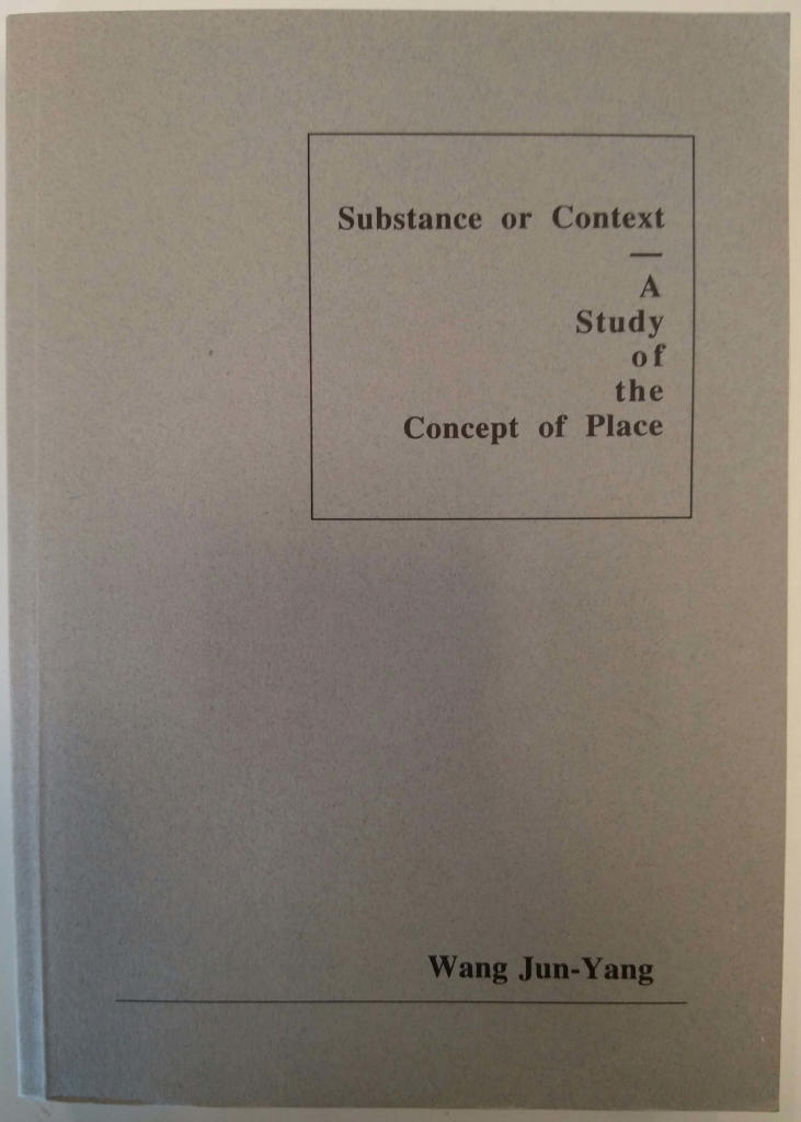 Substance or context - a study of the concept of place