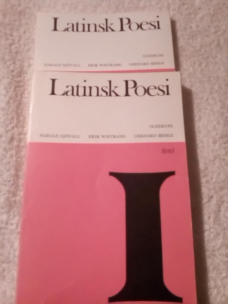 Latinsk poesi i urval