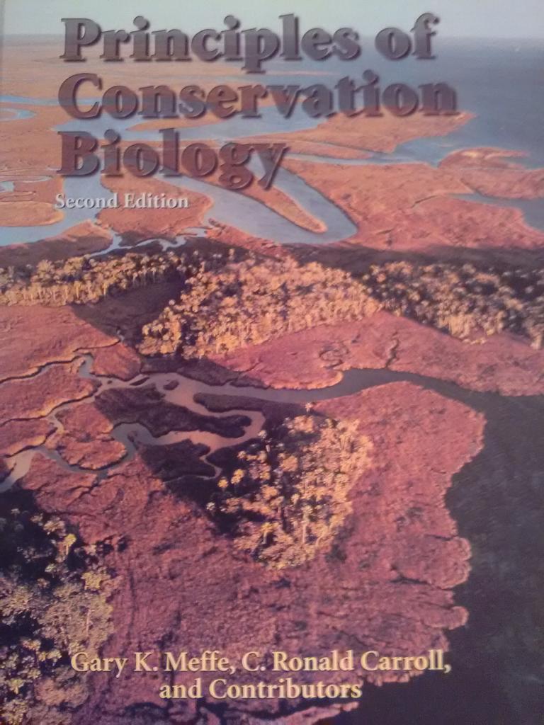 Principles of conservation biology