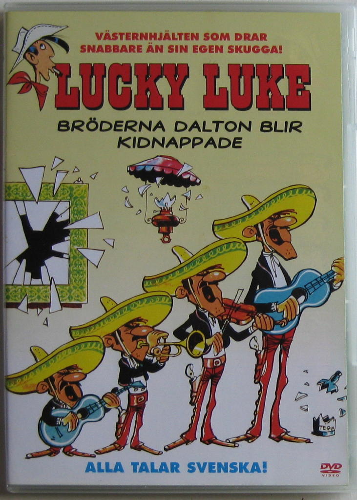 Lucky Luke - Br&ouml;derna Dalton blir kidnappade [Video (DVD)]