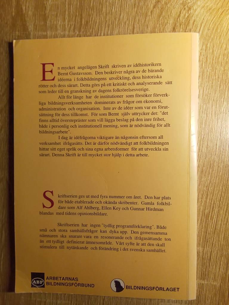 Folkbildningens id&eacute;historia