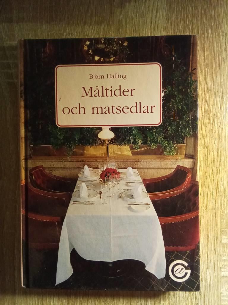 M&aring;ltider och matsedlar