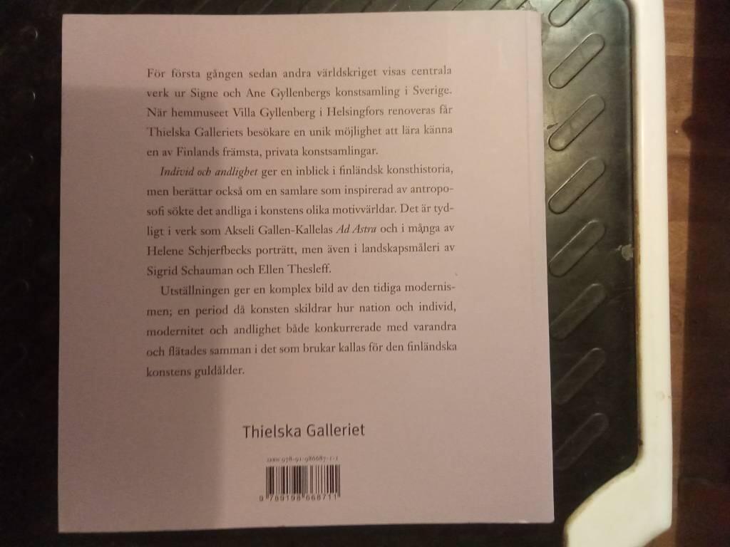 Individ och andlighet - fr&aring;n Albert Edelfelt till Helene Schjerfbeck : verk ur Gyllenbergs samling : 19 juni - 26 september 2021 Thielska galleriet