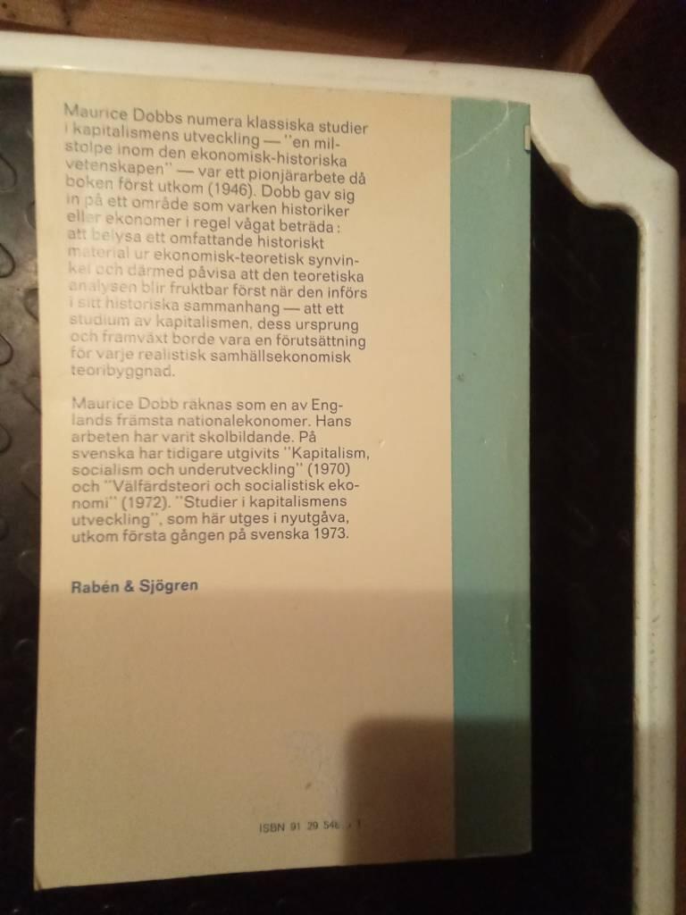 Studier i kapitalismens utveckling