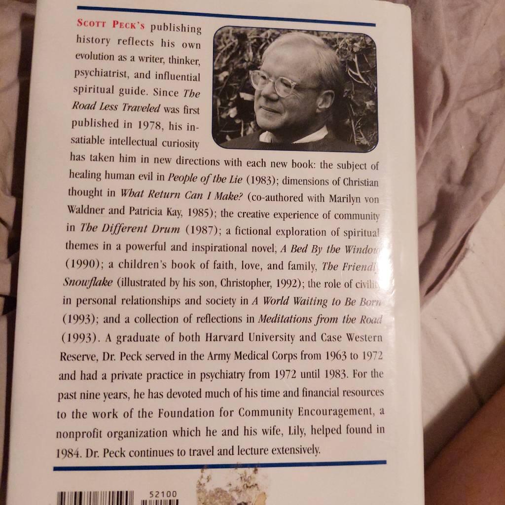 Further along the road less traveled - the unending journey toward spiritual growth : the edited lectures