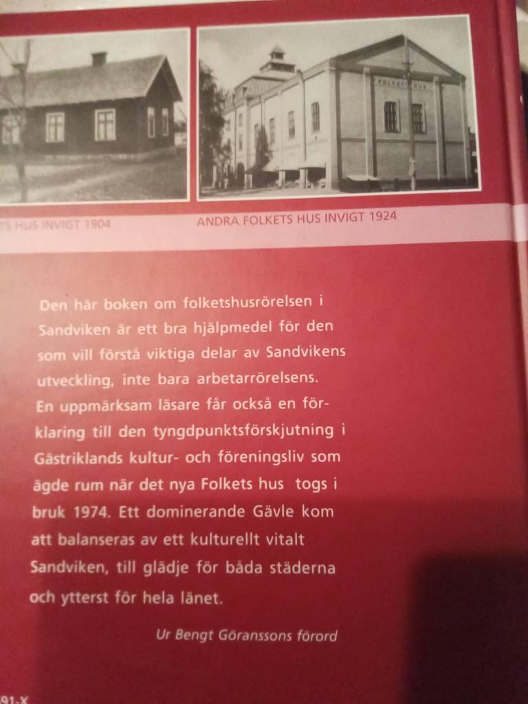 Det f&ouml;rsta seklet med Folkets hus i Sandviken