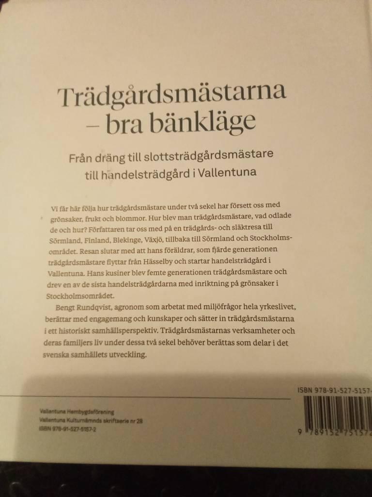 Tr&auml;dg&aring;rdsm&auml;starna - bra b&auml;nkl&auml;ge : fr&aring;n dr&auml;ng till slottstr&auml;dg&aring;rdsm&auml;stare till handelstr&auml;dg&aring;rd i Vallentuna