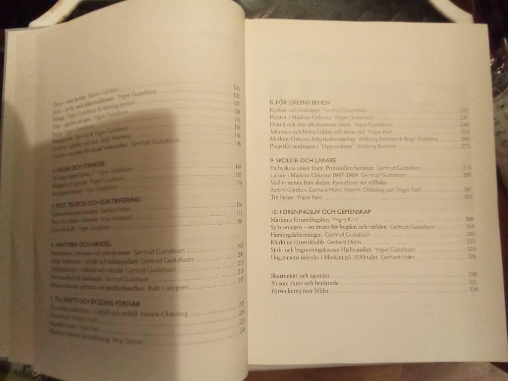 Historia och minnen i Markim