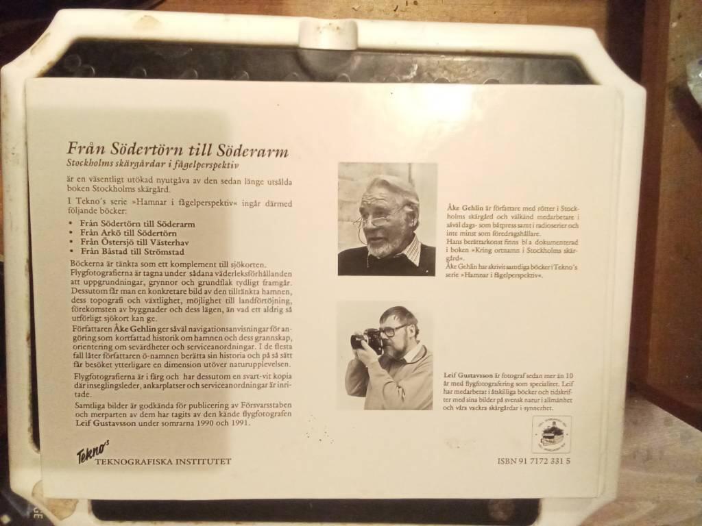 Fr&aring;n S&ouml;dert&ouml;rn till S&ouml;derarm : Stockholms sk&auml;rg&aring;rdar i f&aring;gelperspektiv : naturhamnar, navigation, sk&auml;rg&aring;rdshistoria, service, sev&auml;rdheter