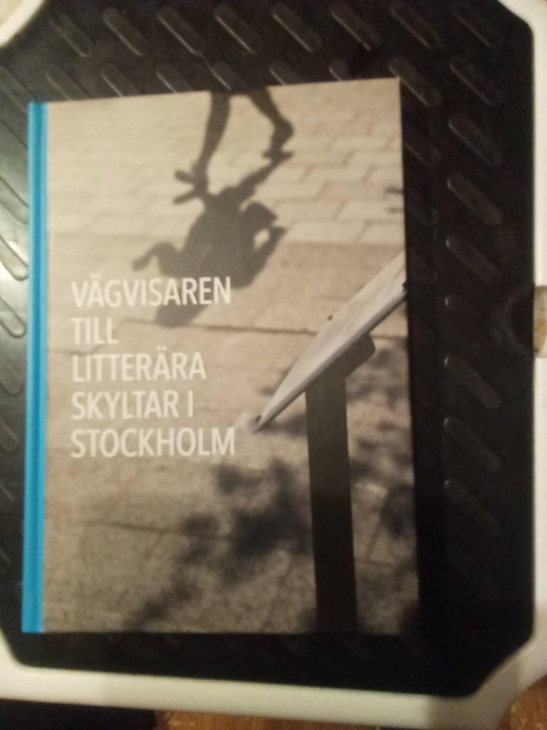 Vägvisare till litterära skyltar i Stockholm