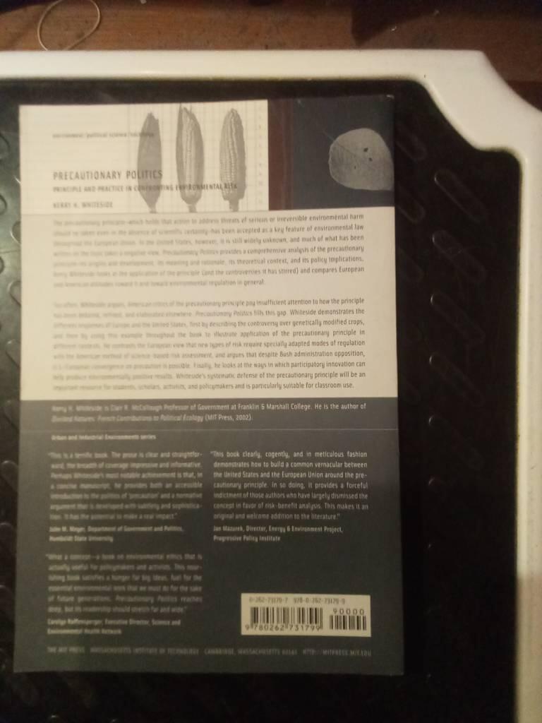 Precautionary politics [Elektronisk resurs] principle and practice in confronting environmental risk