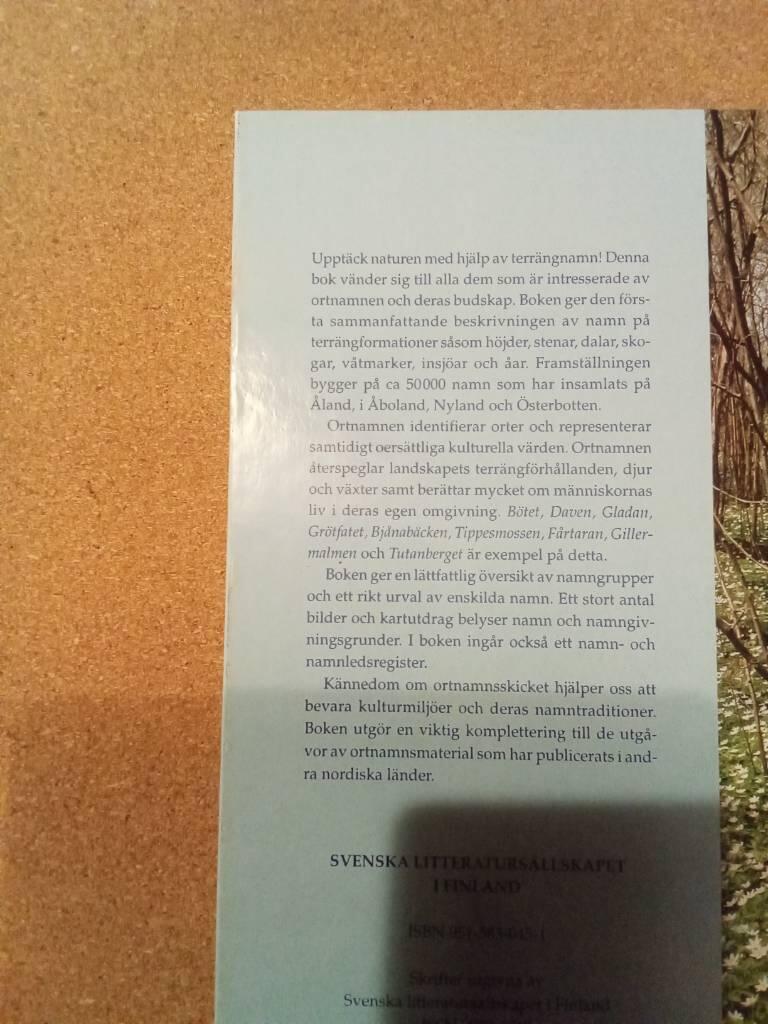 Terr&auml;ngnamn i Svenskfinland