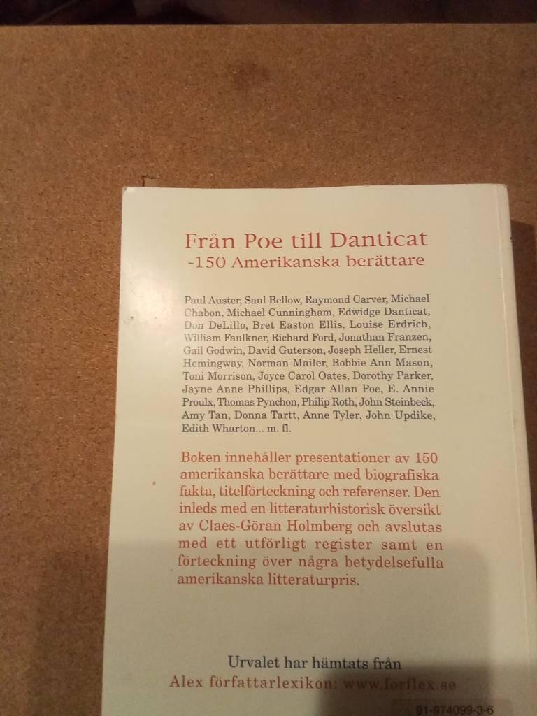 Fr&aring;n Poe till Danticat : 150 amerikanska ber&auml;ttare