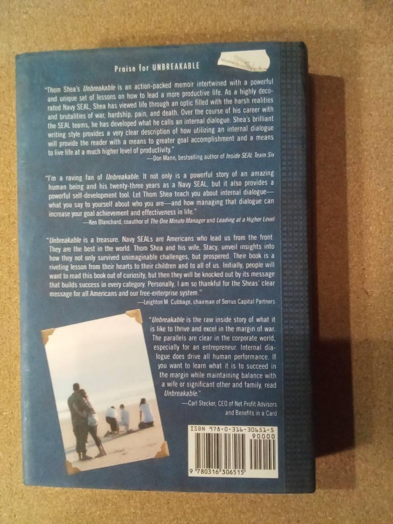 Unbreakable - a Navy SEAL's way of life