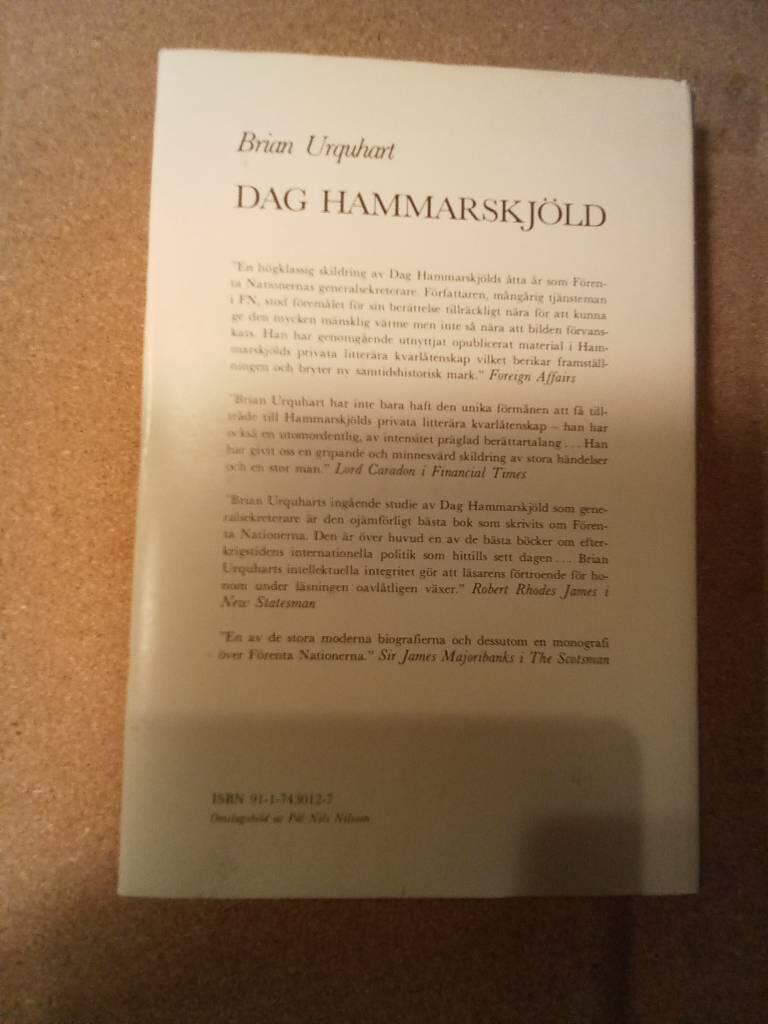 Dag Hammarskj&ouml;ld